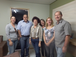PRESIDENTE RODNEI JACONDINO RECEBE COMISSÃO DE FUNCIONÁRIOS PÚBLICOS - Câmara de Vereadores de Canguçu