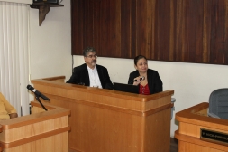 SECRETARIA MUNICIPAL DE SAÚDE E GESTOR DO HOSPITAL MUNICIPAL PRESENTES NA SESSÃO DE QUINTA FEIRA (10/04) - Câmara de vereadores de Canguçu