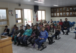 ALUNOS DA ESCOLA MUNICIPAL SÃO LUIZ GONZAGA VISITAM PODER LEGISLATIVO - Câmara de vereadores de Canguçu