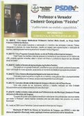 VER. CLEDEMIR GONÇALVES FININHO (PSDB) LANÇA INFORMATIVO DE SUAS AÇÕES NO LEGISLATIVO - Câmara de Vereadores de Canguçu