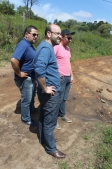 VEREADOR CLEDEMIR GONÇALVES (PSDB) REALIZOU VISITA NO BAIRRO DA PEDREIRA ACOMPANHADO DO SECRETARIO MUNICIPAL DE OBRAS  - Câmara de Vereadores de Canguçu