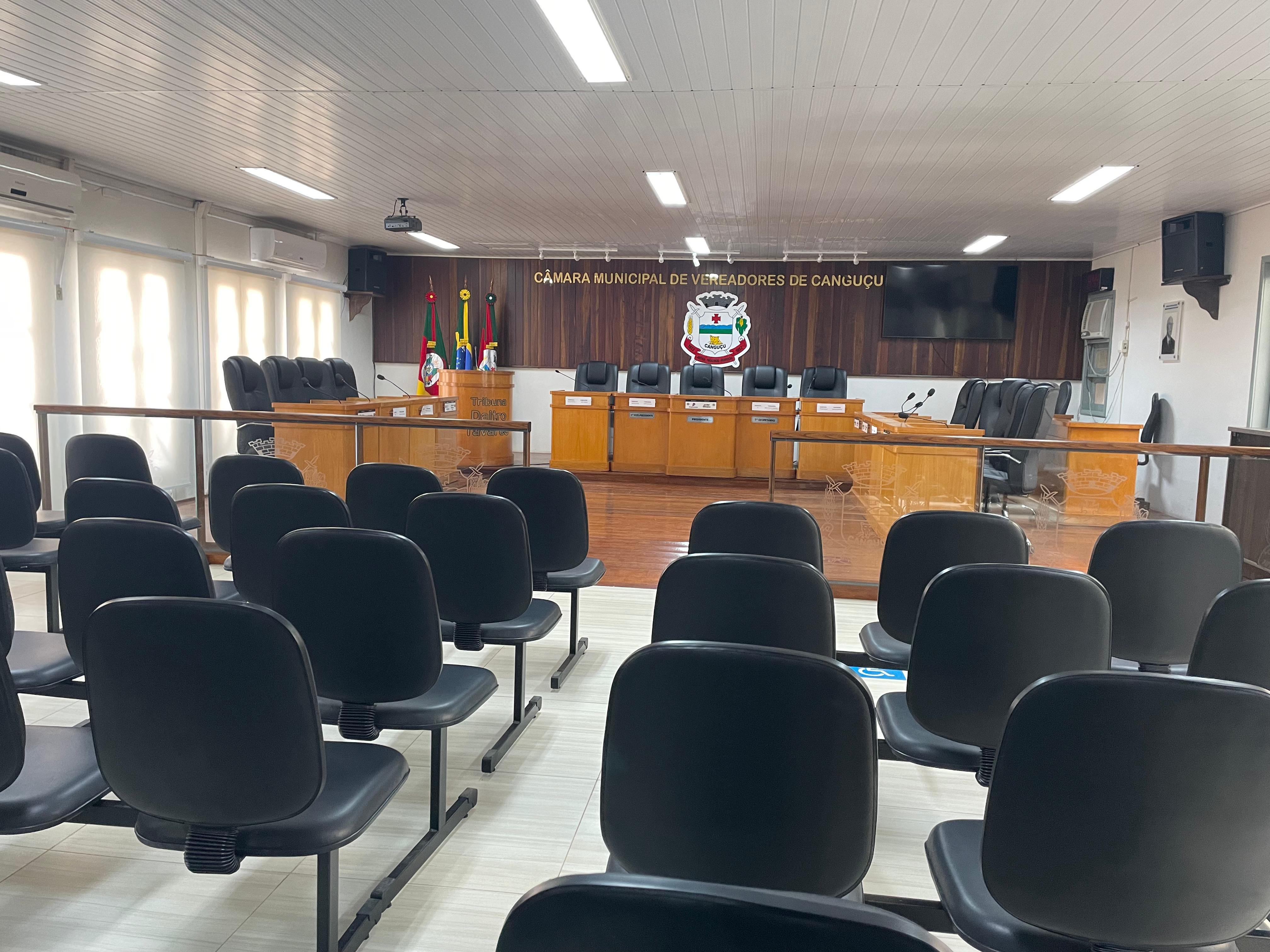 Plenário da Câmara terá mais de 15 projetos em pauta na próxima semana - Câmara de Vereadores de Canguçu
