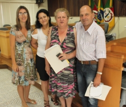 VER. BIGICO (PP) PRESIDENTE DA CÂMARA RECEBEU EM AUDIÊNCIA NESTA TERÇA (12/01)A PRESIDENTE DO SIMCA - Câmara de Vereadores de Canguçu