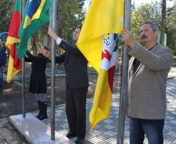 PRESIDENTE VER. ARION BRAGA (PP) PARTICIPOU DA ABERTURA DA SEMANA DA PÁTRIA - Câmara de vereadores de Canguçu