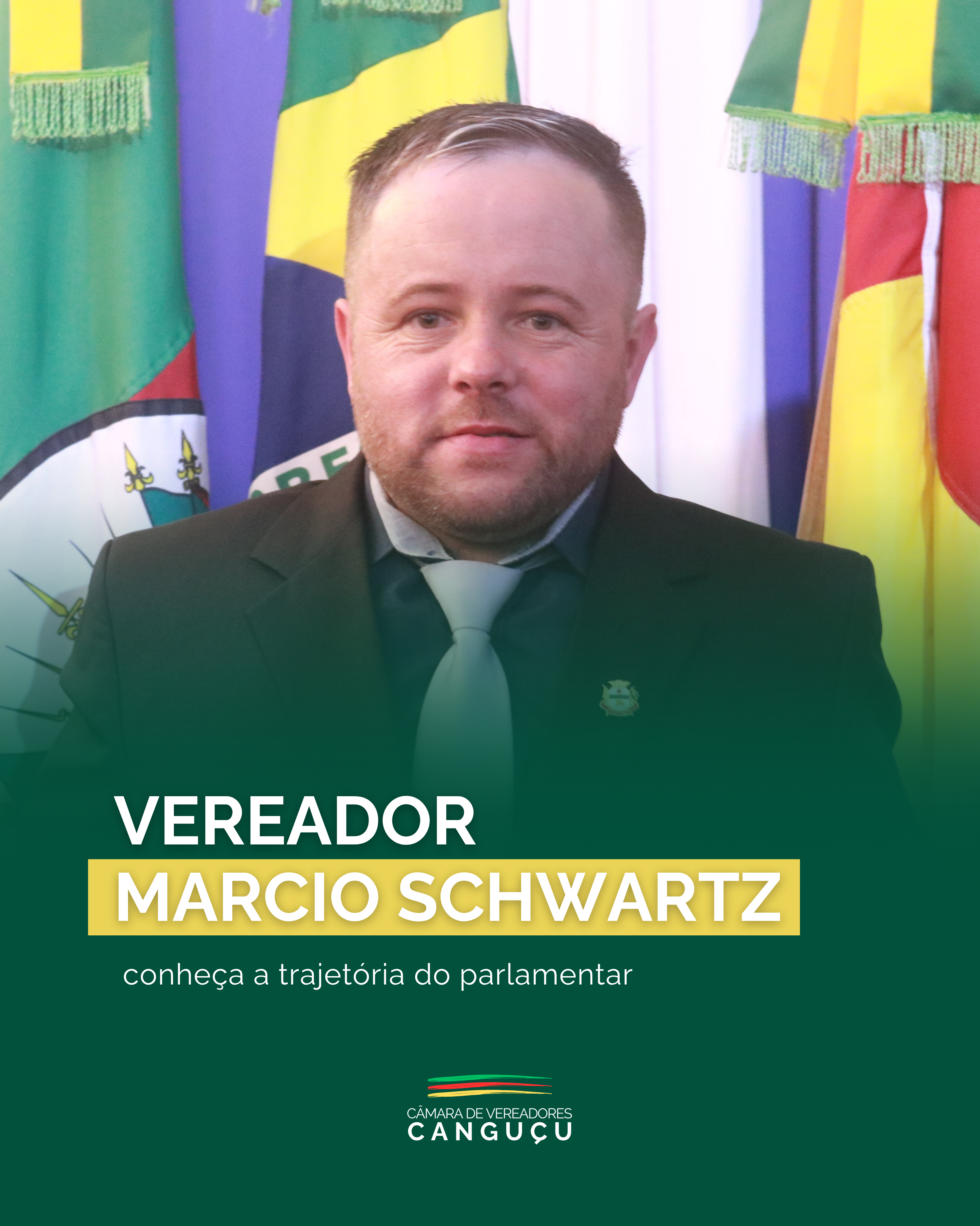 Legislativo canguçuense: conheça a trajetória do vereador Marcio Schwartz - Câmara de Vereadores de Canguçu