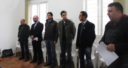 REUNIÃO NA ASSISTÊNCIA SOCIAL COM MORADORES DOS CONDOMÍNIOS BELA VISTA I E II SECRETÁRIO, RESPONSÁVEIS DA CAIXA E VEREADORES JOÃO DURÃO (PDT) E BIGICO (PP) - Câmara de Vereadores de Canguçu