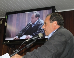 PRESIDENTE VER. RODNEI JACONDINO (PSDB) ESTA NA CAPITAL GAUCHA EM AUDIÊNCIA NA CORSAN - Câmara de Vereadores de Canguçu