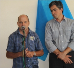 PRESIDENTE VER. BIGICO (PP) PARTICIPOU DA INAUGURAÇÃO DA ESF BAIRRO VILA NOVA - JOSÉ ALCIDES BUBOLZ - Câmara de Vereadores de Canguçu