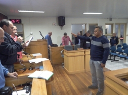 VER. FORMIGA (PT) SOLICITA LICENÇA E ASSUME EM SEU LUGAR O SUPLENTE LUCIO CAMPOS (PT) - Câmara de Vereadores de Canguçu