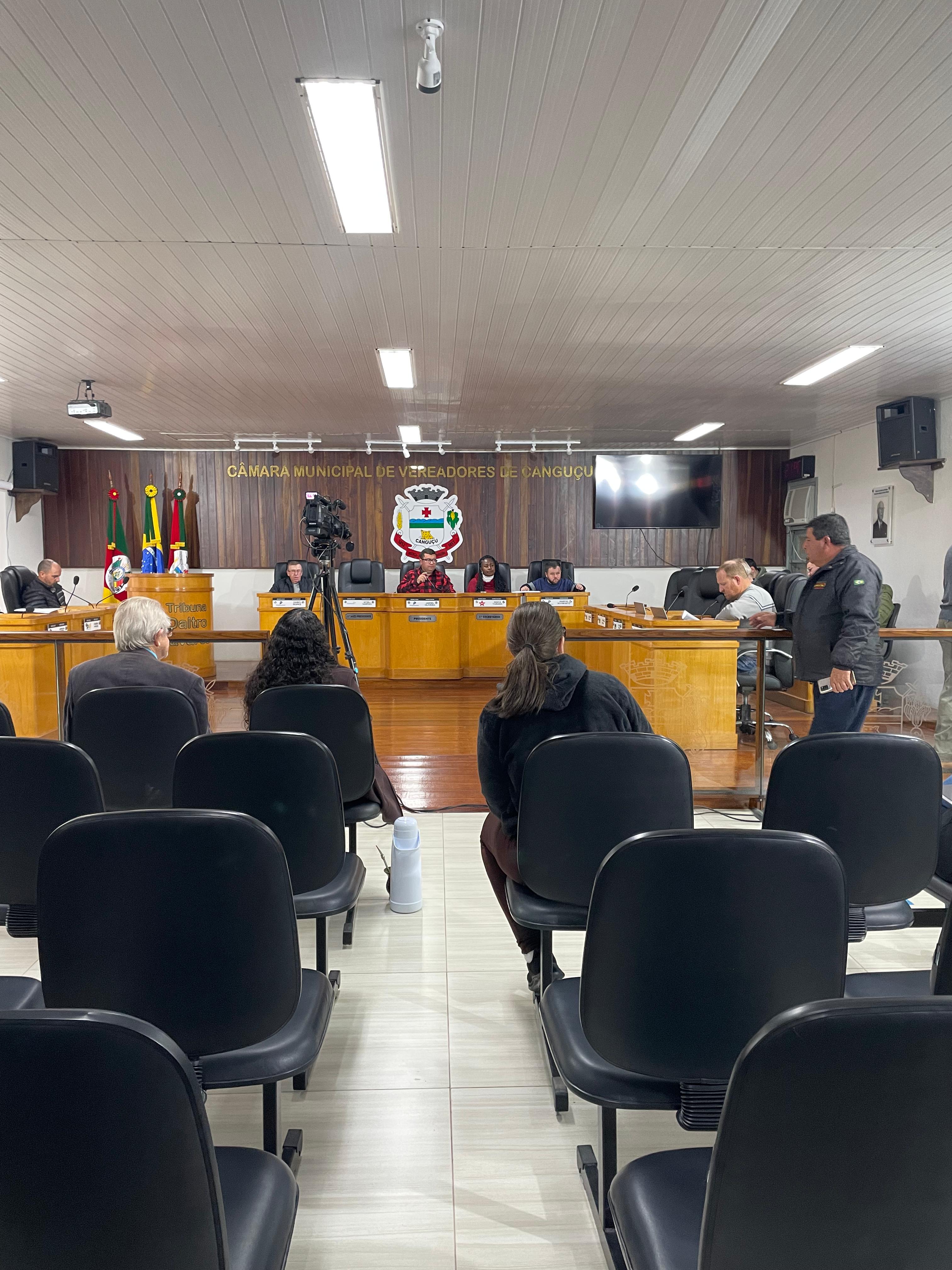 Câmara Municipal discute metas fiscais do 1º quadrimestre - Câmara de Vereadores de Canguçu