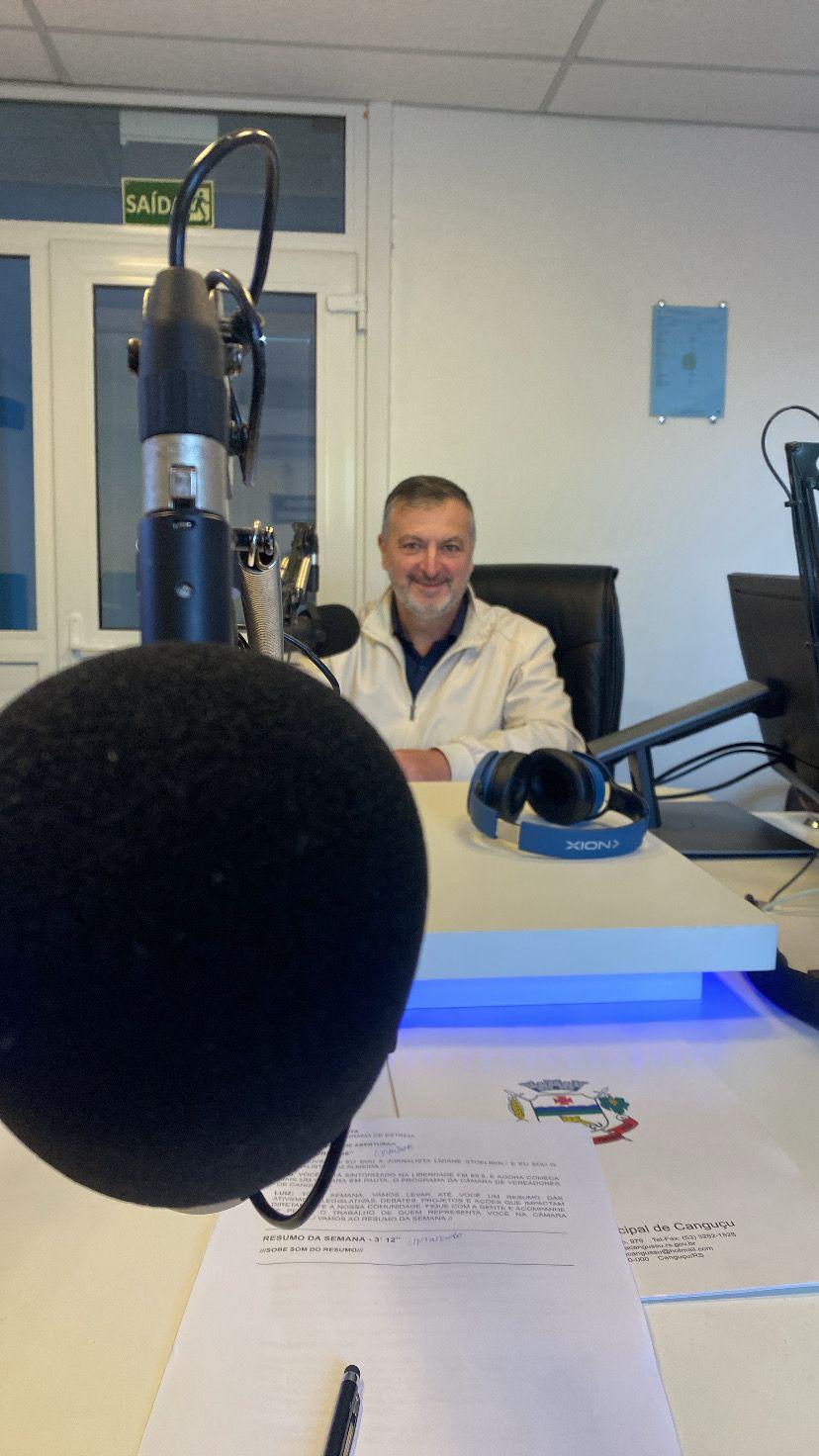 Câmara em Pauta mantém população informada sobre as ações do legislativo - Câmara de Vereadores de Canguçu