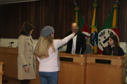 Ensaio dos Mini Vereadores para a Sessão Solene - Câmara de Vereadores de Canguçu