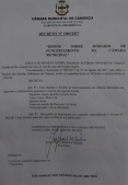 Alteração no Horário de funcionamento da Câmara Municipal - Câmara de vereadores de Canguçu