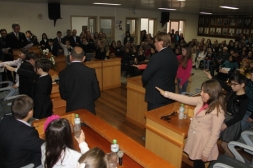 SESSÃO SOLENE DA MINI CÂMARA 2015 - Câmara de Vereadores de Canguçu
