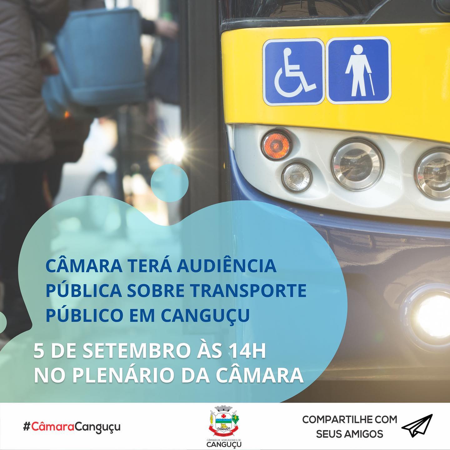 Câmara terá audiência pública sobre transporte público em Canguçu - Câmara de Vereadores de Canguçu