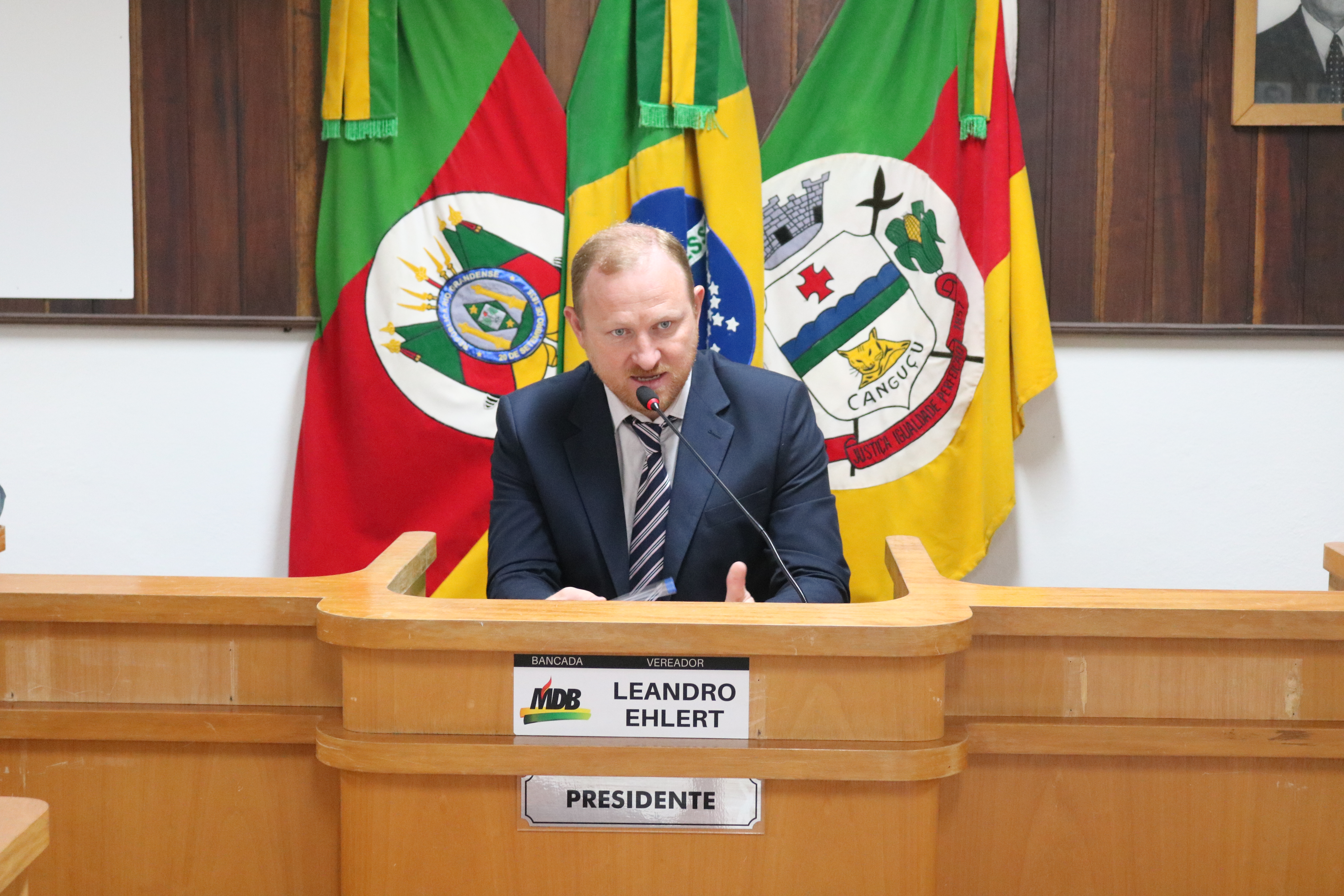 Mesa Diretora da Câmara recebe nova composição - Câmara de vereadores de Canguçu