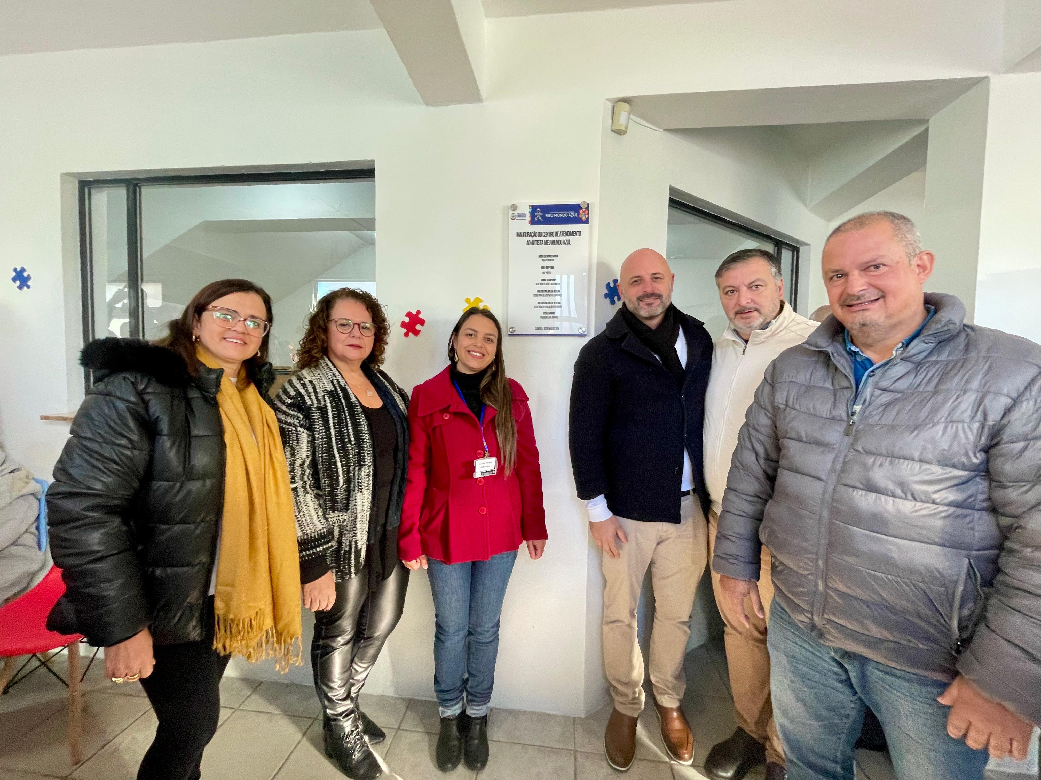 Câmara acompanha inauguração  do Centro de Atendimento ao Autista Meu Mundo Azul - Câmara de Vereadores de Canguçu