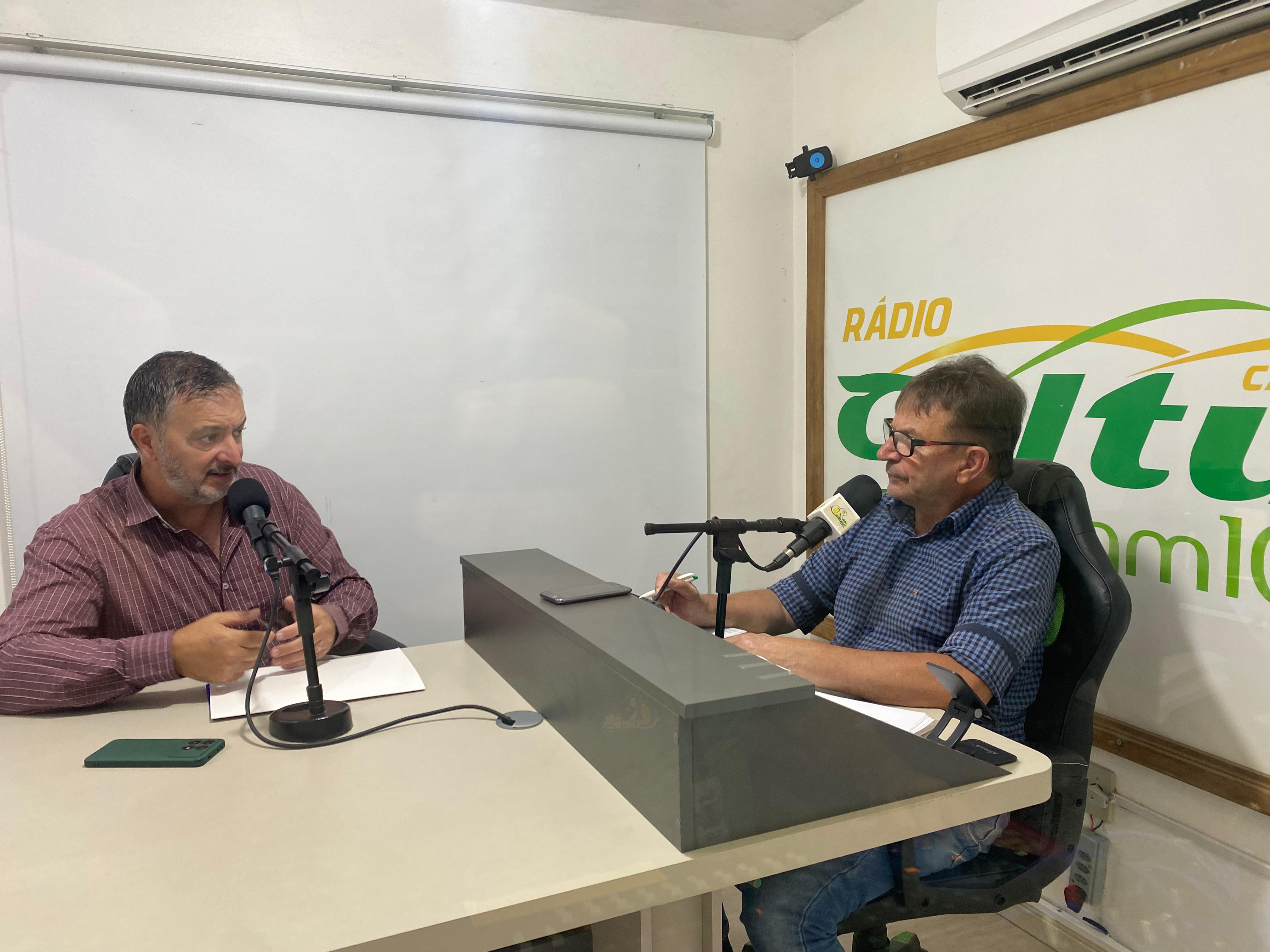 Presidente da Câmara de Canguçu reforça compromisso com a comunidade em entrevista à Rádio Cultura - Câmara de vereadores de Canguçu