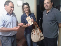 PRESIDENTE DA CÂMARA RECEBE CONVITE PARA TRADICIONAL RODEIO DO CTG SINUELO - Câmara de Vereadores de Canguçu