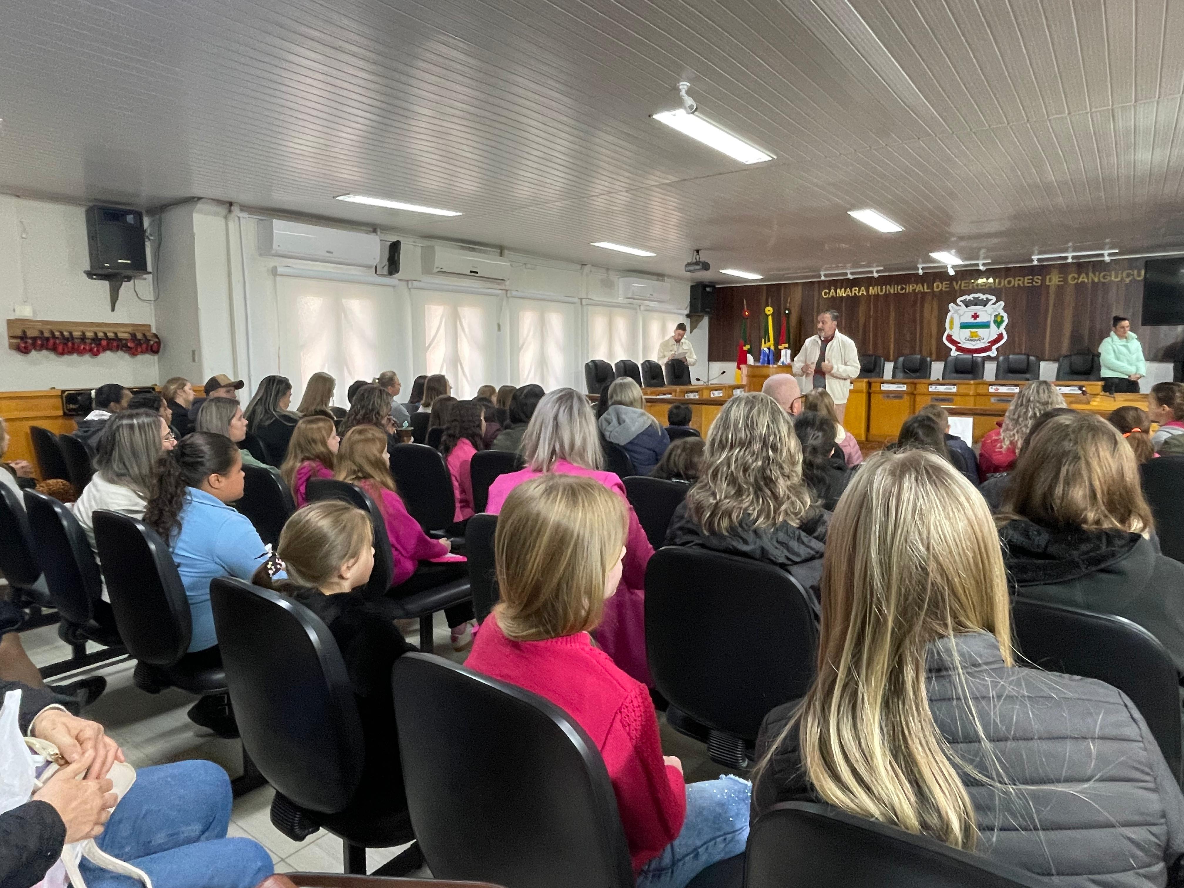 Confira as estudantes classificadas para o concurso Mini Câmara 2025 - Câmara de Vereadores de Canguçu