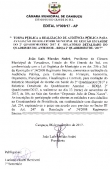 Audiência Púlbica para avaliação do 2º quadrimestre 2017 na saúde - Câmara de vereadores de Canguçu
