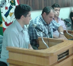 REUNIÃO DOS VEREADORES COM OS EMPRESÁRIOS DO TRANSPORTE COLETIVO  - Câmara de Vereadores de Canguçu